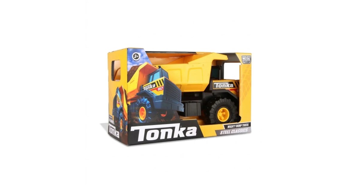 Super Vagoneta Tonka Clásica de Metal 3a+