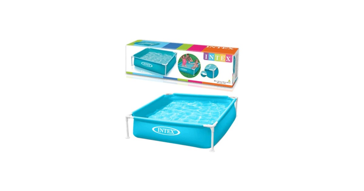 Piscina con Estructura Metalica 1.22x1.22x30cm 2a+ Intex