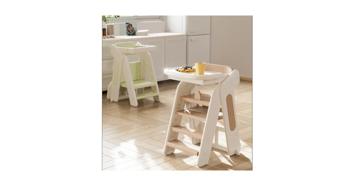Silla de Comer Evolutiva 5 en 1 para Bebés | Ajustable, Segura y Moderna